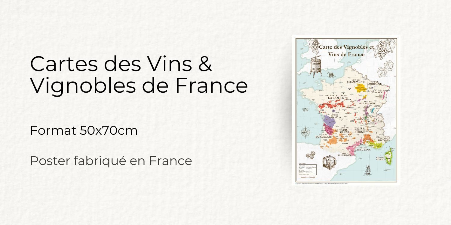 Carte des vins de France