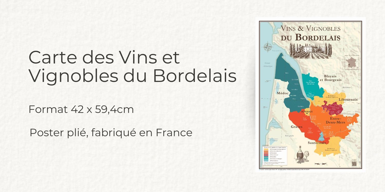 Carte des vins de Bordeaux