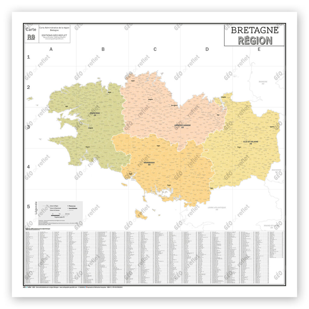 Arriba 97 Imagen Carte Region Bretagne Vn 7072