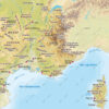 Carte de France 100x100 cm | bol