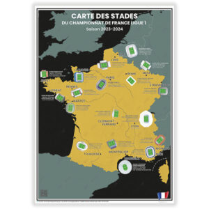CMP - Poster à gratter Régions de France. - Affiches, posters
